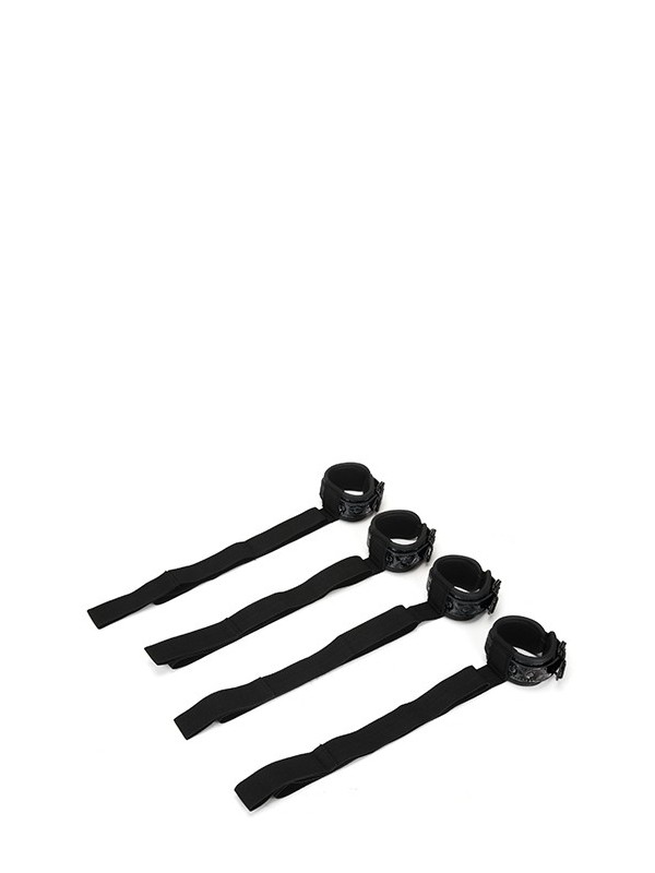 WHIPSMART DIAMOND BED RESTRAIN KIT BLACK