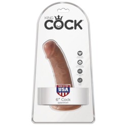 King Cock 6" Cock-Tan