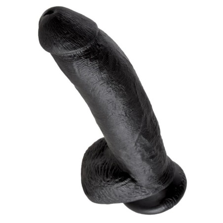 KC 9" Cock with Balls Dark