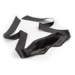 FFSLE Satin Blindfold Black 2