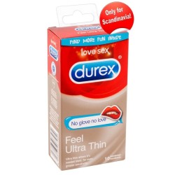 Durex Feel Ultra Thin 10 acquista online su Porky's Store