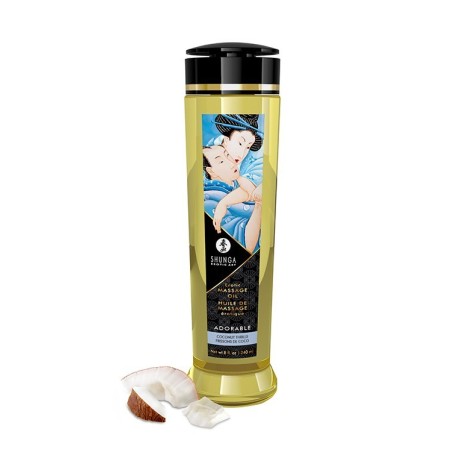 EROTIC MASSAGE OIL ADORABLE COCONUT 240M