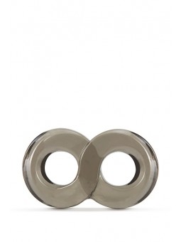 STAY HARD COCK RING AND BALL STRAP BLACK