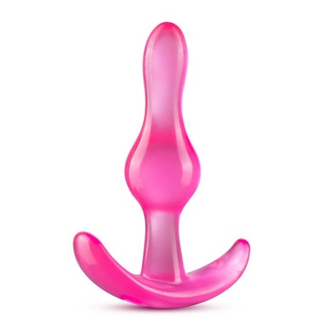 B YOURS CURVY ANAL PLUG PINK