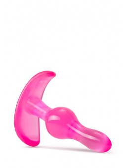 B YOURS CURVY ANAL PLUG PINK