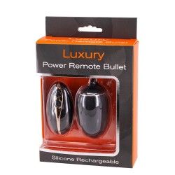 LUXURY POWER REMOTE BULLET BLACK