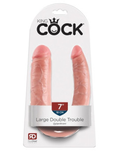 King Cock Large Double Trouble