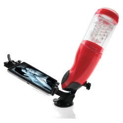 PET Mega-Bator Mouth Red/Clear 2