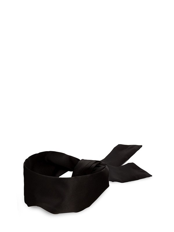 NOIR SILKY BLINDFOLD BLACK