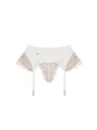 853-GAR-2 garter belt white