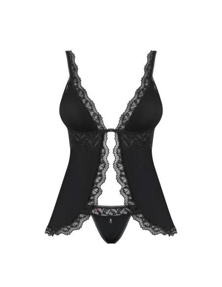 Arisha babydoll & thong black