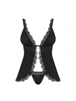 Arisha babydoll & thong black