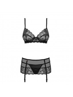 Contica 3-pcs set black