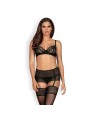 Contica 3-pcs set black