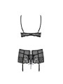 Contica 3-pcs set black