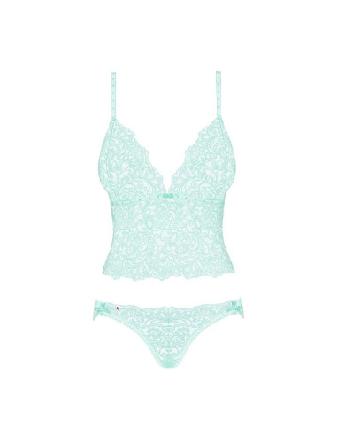 Delicanta top & panties turquoise