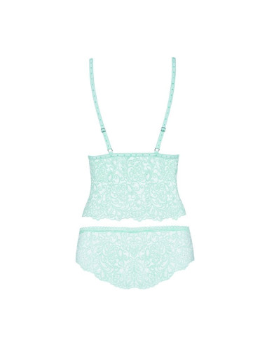 Delicanta top & panties turquoise