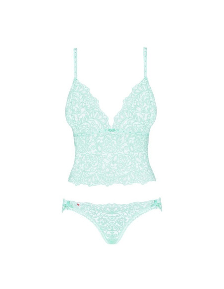 Delicanta top & panties turquoise