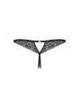 Liferia crotchless thong black