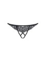 Liferia crotchless thong black