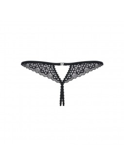 Liferia crotchless thong black
