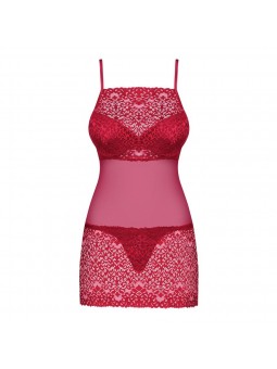 Lividia chemise & thong red
