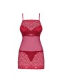 Lividia chemise & thong red