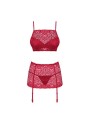 Lividia 3-pcs set red