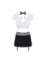 Secretary suit 5 pcs black