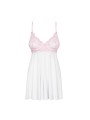 Girlly babydoll & thong white