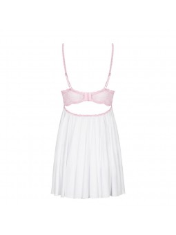 Girlly babydoll & thong white