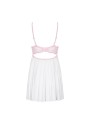 Girlly babydoll & thong white