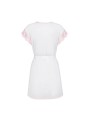 Girlly peignoir & thong white
