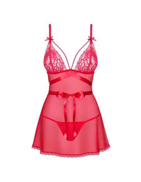 Lovlea babydoll & thong red