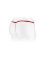 STRING ROUGE ET PERLES VENUSINA FASHION