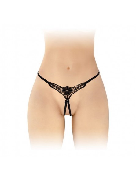 STRING NOIR OUVERT DANUTA FASHION SECRET STRING NOIR OUVERT DANUTA FASHION SECRET