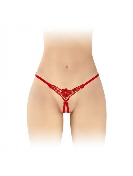 STRING ROUGE OUVERT DANUTA FASHION SECRE STRING ROUGE OUVERT DANUTA FASHION SECRE