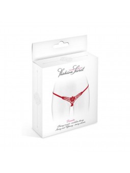 STRING ROUGE OUVERT DANUTA FASHION SECRE