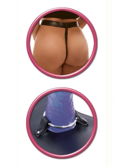 FFS Plus Size Strap-On Purple/