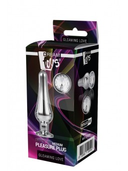 GLEAMING LOVE SILVER PLEASURE PLUG M