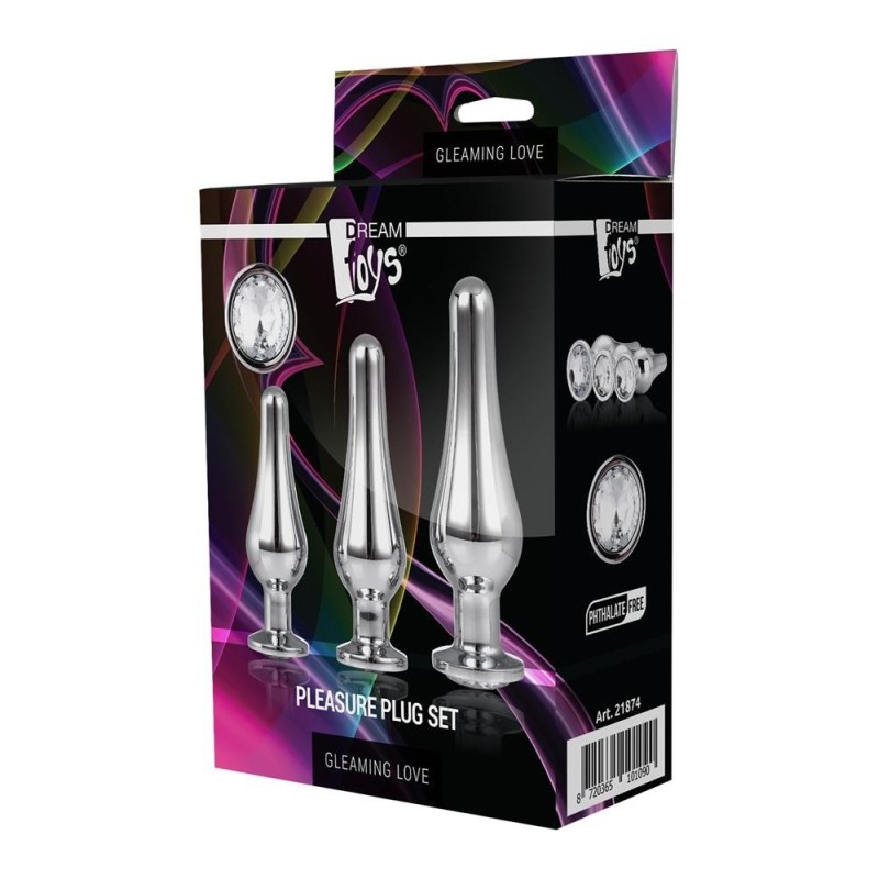 GLEAMING LOVE PLEASURE SET SILVER
