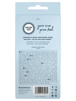 Mister Size 53mm pack of 10