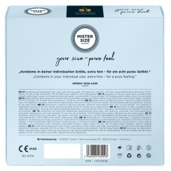 Mister Size 53mm pack of 36