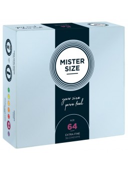 Mister Size 64mm pack of 36