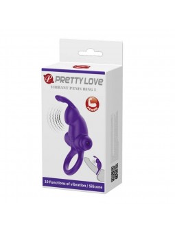 Pretty Love Vibrant Penis Ring I Purple