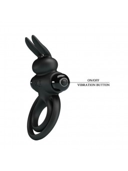 Pretty Love Vibrant Penis Ring III Black