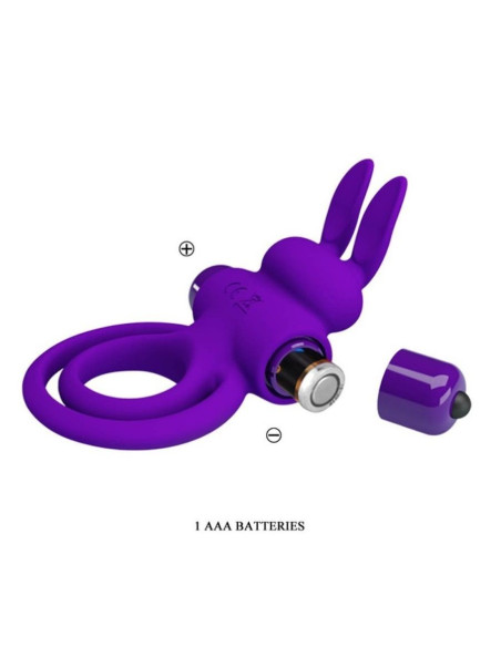 Pretty Love Vibrant Penis Ring III Purpe