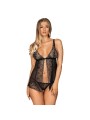 Firella babydoll & thong black