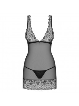 Firella chemise & thong black