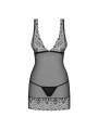 Firella chemise & thong black